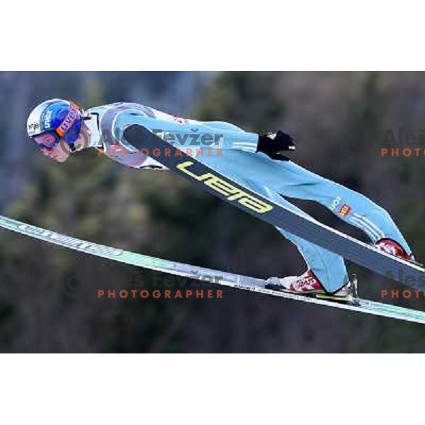 Robi Kranjec (SLO) at e.on Ruhrgas FIS World Cup Ski jumping competition on 215 meters Flying Hill in Planica (Slovenia) on 14.3.2008. Photo by Ales Fevzer 