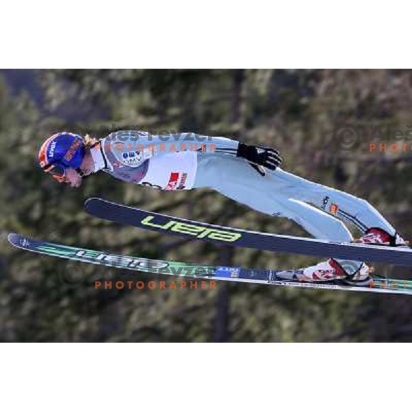Primoz Pikl (SLO) at e.on Ruhrgas FIS World Cup Ski jumping competition on 215 meters Flying Hill in Planica (Slovenia) on 14.3.2008. Photo by Ales Fevzer 