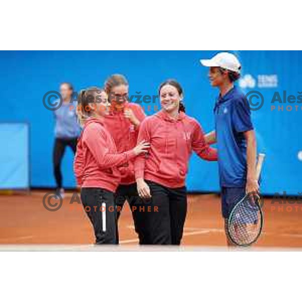 inaugural Mima Cup tennis match between best Slovenian players in RCU, Lukovica, Slovenia on June 8 , 2020