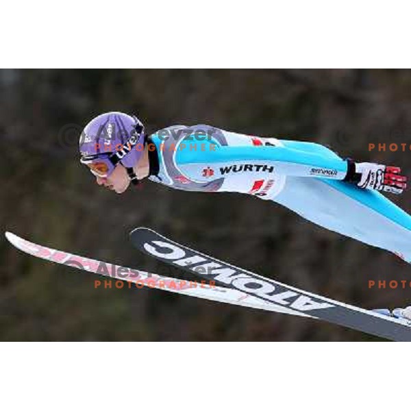 Martin Schmitt (GER) at e.on Ruhrgas FIS World Cup Ski jumping competition on 215 meters Flying Hill in Planica (Slovenia) on 14.3.2008. Photo by Ales Fevzer 