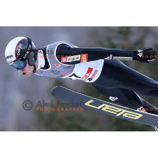 Jernej Damjan (SLO) at e.on Ruhrgas FIS World Cup Ski jumping competition on 215 meters Flying Hill in Planica (Slovenia) on 14.3.2008. Photo by Ales Fevzer 