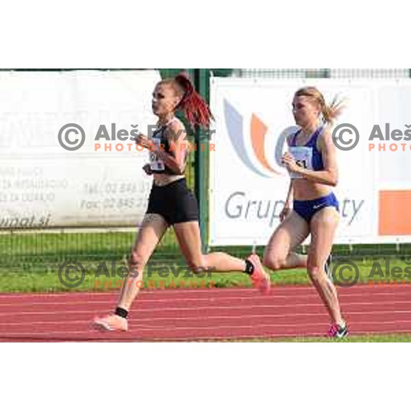 Marusa Mismas competes at athletics meeting in Slovenska Bistrica, Slovenia on June 13 , 2020