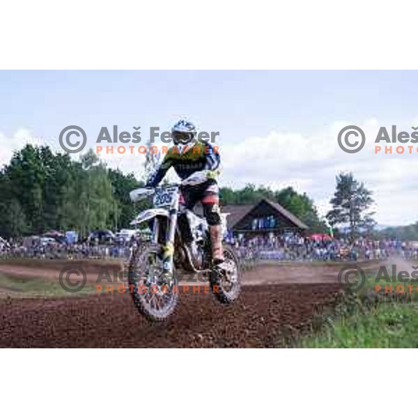 Tim Gajser racing in Motocross MX for National Championship in Stranska vas, Semic Slovenia on June 14 , 2020
