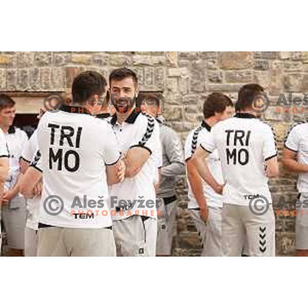 RK Trimo Trebnje press conference with annoucment of new head coach and new team in Trebnje, Slovenia on June 17, 2020