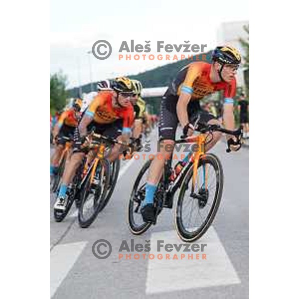 Matej Mohoric at Plastika Virant Cycling Grand prix in Komenda, Slovenia on June 19, 2020