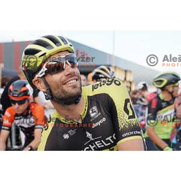 Luka Mezgec at Plastika Virant Cycling Grand prix in Komenda, Slovenia on June 19, 2020
