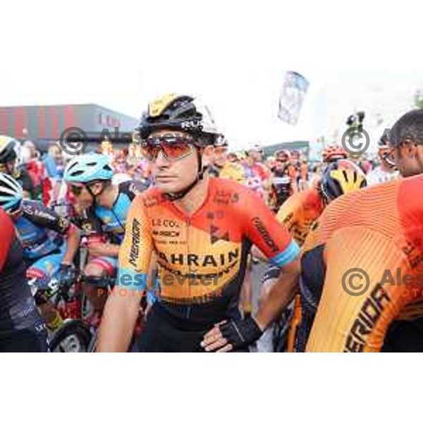 Luka Pibernik at Plastika Virant Cycling Grand prix in Komenda, Slovenia on June 19, 2020