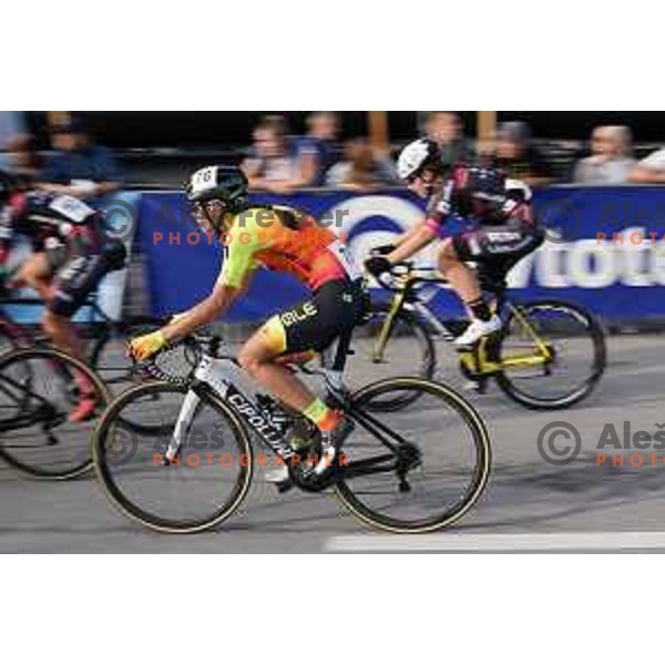 Ursa Pintar racing at Plastika Virant Cycling Grand prix in Komenda, Slovenia on June 19, 2020