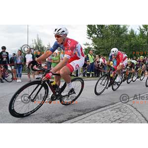 Marko Kump at Plastika Virant Cycling Grand prix in Komenda, Slovenia on June 19, 2020