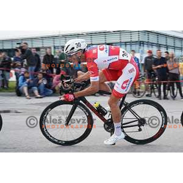 Gorazd Per at Plastika Virant Cycling Grand prix in Komenda, Slovenia on June 19, 2020