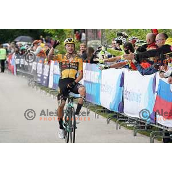 Primoz Roglic, winner of Slovenian Cycling Championships Road Race Cerklje-Ambroz pod Krvavcem, Slovenia on June 21 , 2020