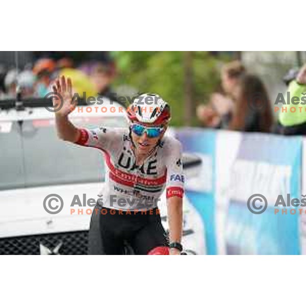 Tadej Pogacar, runner-up of Slovenian Cycling Championships Road Race Cerklje-Ambroz pod Krvavcem, Slovenia on June 21 , 2020