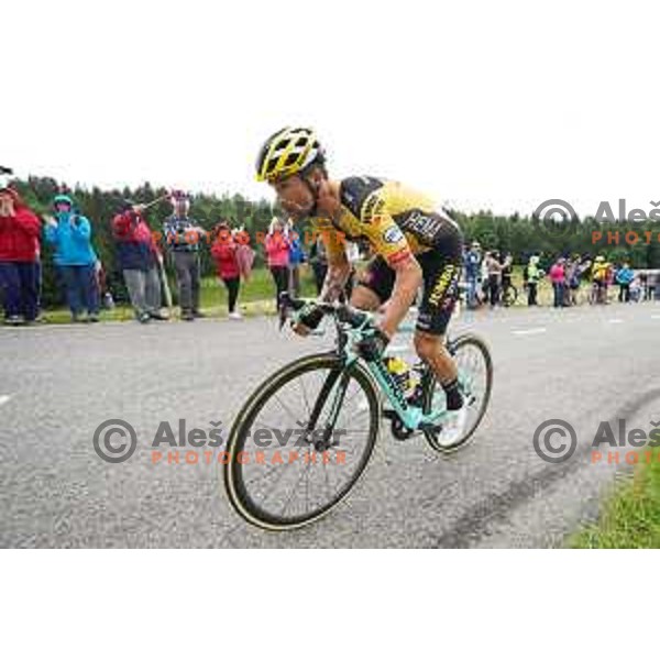 Primoz Roglic, winner of Slovenian Cycling Championships Road Race Cerklje-Ambroz pod Krvavcem, Slovenia on June 21 , 2020