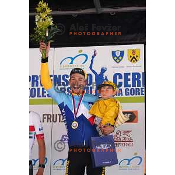 Primoz Roglic, winner of Slovenian Cycling Championships Road Race Cerklje-Ambroz pod Krvavcem, Slovenia on June 21 , 2020