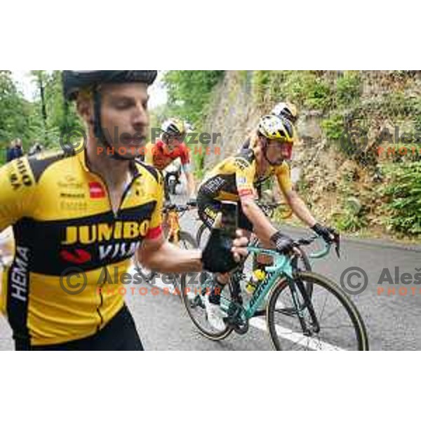 Primoz Roglic, winner of Slovenian Cycling Championships Road Race Cerklje-Ambroz pod Krvavcem, Slovenia on June 21 , 2020