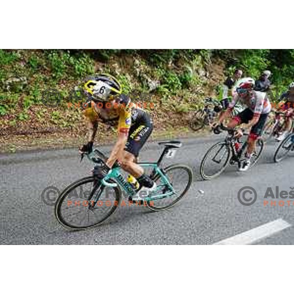 Primoz Roglic, winner of Slovenian Cycling Championships Road Race Cerklje-Ambroz pod Krvavcem, Slovenia on June 21 , 2020