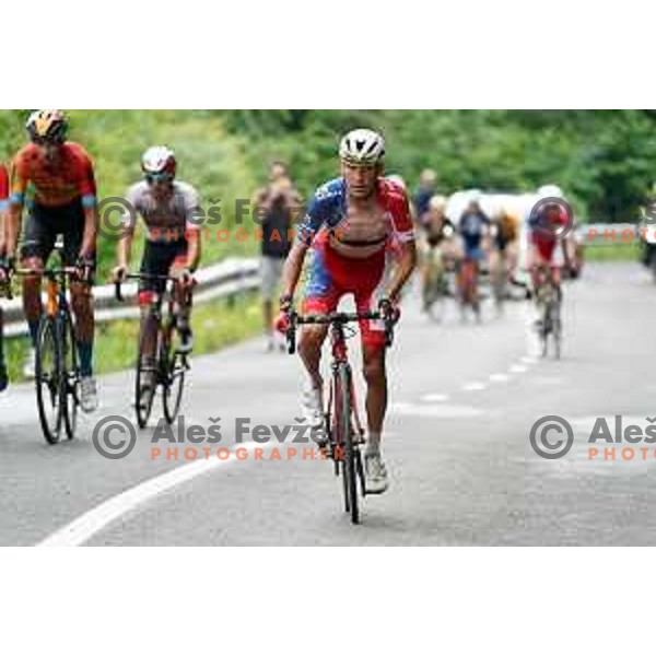 Jani Brajkovic at Slovenian Cycling Championships Road Race Cerklje-Ambroz pod Krvavcem, Slovenia on June 21 , 2020