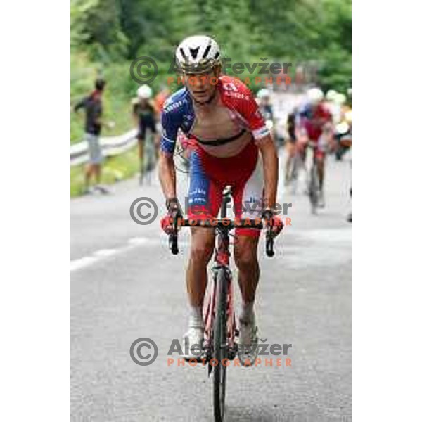 Jani Brajkovic at Slovenian Cycling Championships Road Race Cerklje-Ambroz pod Krvavcem, Slovenia on June 21 , 2020