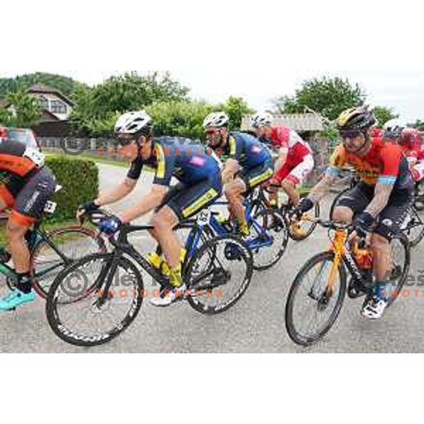 Matej Mugerli, Grega Bole at Slovenian Cycling Championships Road Race Cerklje-Ambroz pod Krvavcem, Slovenia on June 21 , 2020