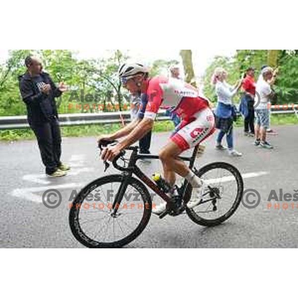 Gorazd Per at Slovenian Cycling Championships Road Race Cerklje-Ambroz pod Krvavcem, Slovenia on June 21 , 2020