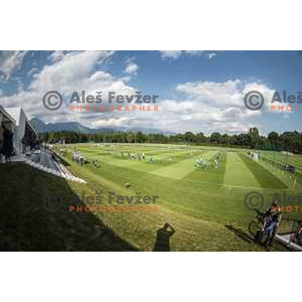 in action during Slovenian Cup Final football match between Nafta 1903 and Mura in NNC, Brdo pri Kranju, Slovenia on June 24, 2020