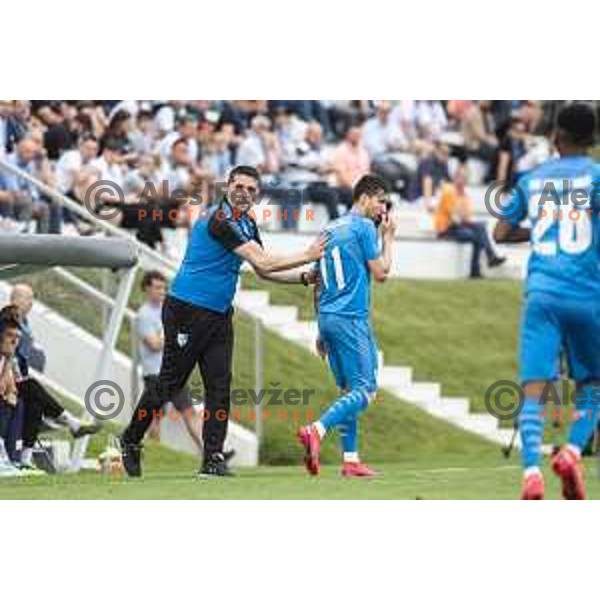 Dejan Doncic in action during Slovenian Cup Final football match between Nafta 1903 and Mura in NNC, Brdo pri Kranju, Slovenia on June 24, 2020