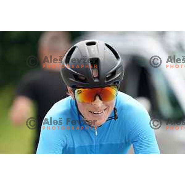 Blaza Pintaric at Slovenian Women\'s Time trial Championship, Gorje-Pokljuka ( 15,7 km) on June 28, 2020
