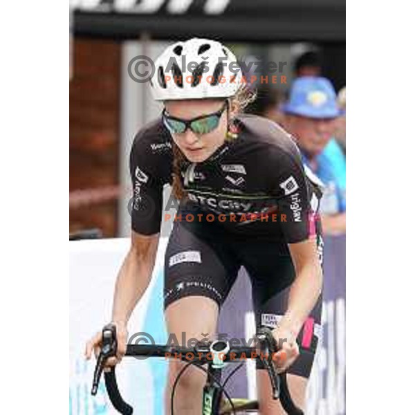 Lucija Arh competes at Slovenian Time trial Championship, Gorje-Pokljuka ( 15,7 km) on June 28, 2020
