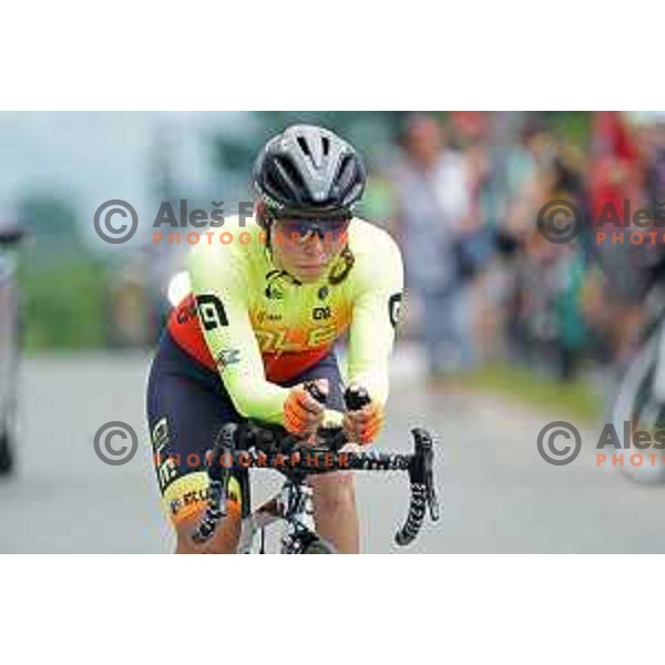 Urska Bravec competes at Slovenian Time trial Championship, Gorje-Pokljuka ( 15,7 km) on June 28, 2020