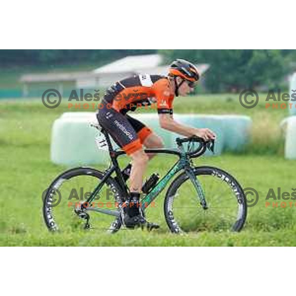 Ziga Rucigaj at Slovenian Time trial Championship, Gorje-Pokljuka ( 15,7 km) on June 28, 2020