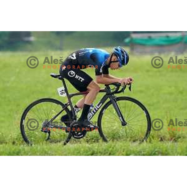 Martin Lavric at Slovenian Time trial Championship, Gorje-Pokljuka ( 15,7 km) on June 28, 2020