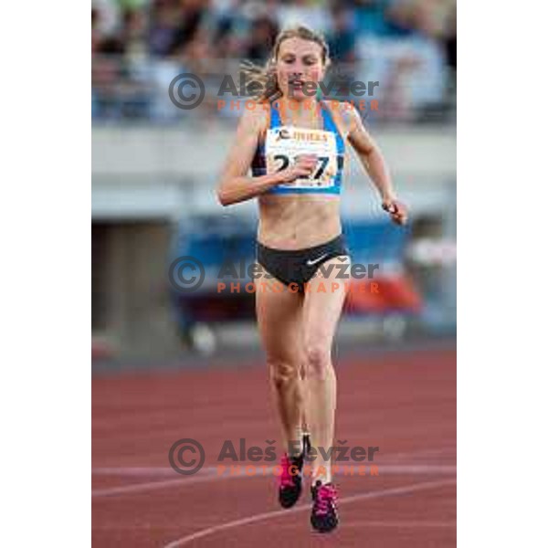 Marusa Mismas competes at Slovenian Athletic team Cup in Ljubljana, Slovenia on July 3 , 2020