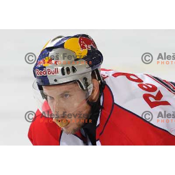 Robert Lukas at second game of Final of EBEL league between ZM Olimpija- Red Bulls Salzburg, played in Ljubljana, Slovenia 16.3.2008. Red Bulls Salzburg won the game 3:1 and leveled the series 1:1. Photo by Ales Fevzer 