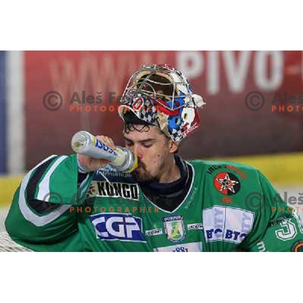 Alex Westlund at second game of Final of EBEL league between ZM Olimpija- Red Bulls Salzburg, played in Ljubljana, Slovenia 16.3.2008. Red Bulls Salzburg won the game 3:1 and leveled the series 1:1. Photo by Ales Fevzer 