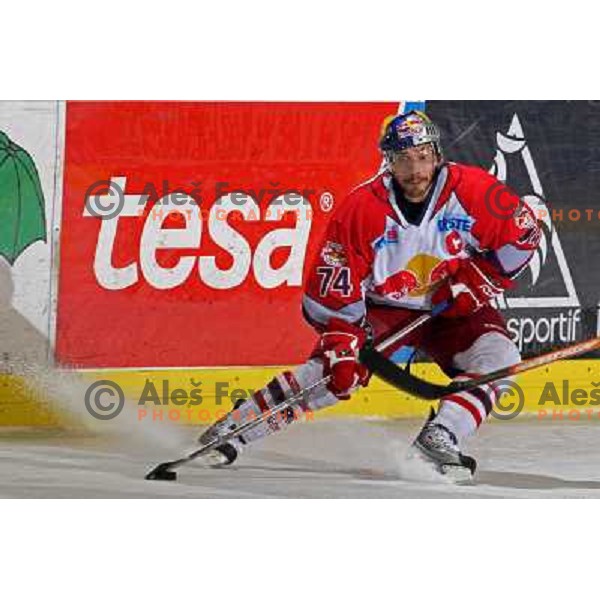 Dieter Kalt at second game of Final of EBEL league between ZM Olimpija- Red Bulls Salzburg, played in Ljubljana, Slovenia 16.3.2008. Red Bulls Salzburg won the game 3:1 and leveled the series 1:1. Photo by Ales Fevzer 