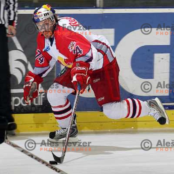 Dieter Kalt at second game of Final of EBEL league between ZM Olimpija- Red Bulls Salzburg, played in Ljubljana, Slovenia 16.3.2008. Red Bulls Salzburg won the game 3:1 and leveled the series 1:1. Photo by Ales Fevzer 