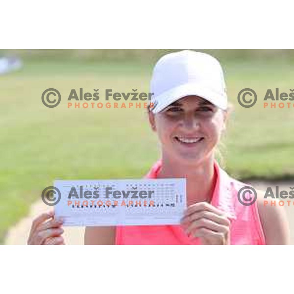 Katja Pogacar, Slovenian Ladies European Tour player hosted tournament at Cubo golf course, Smlednik, Slovenia on July 19 , 2020