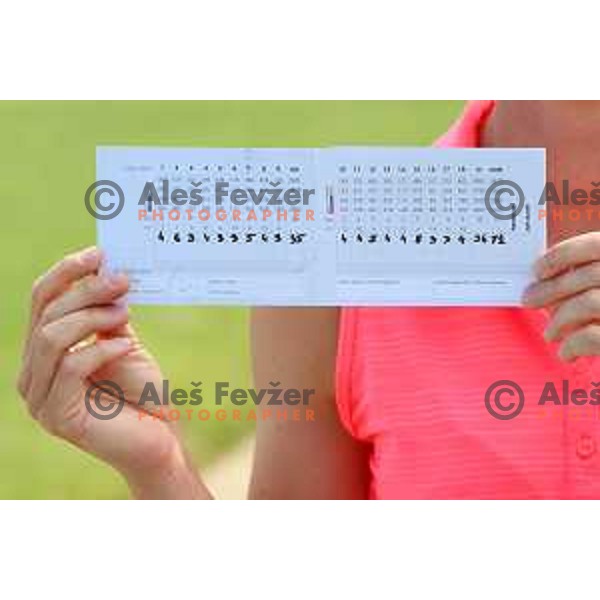 Katja Pogacar, Slovenian Ladies European Tour player hosted tournament at Cubo golf course, Smlednik, Slovenia on July 19 , 2020