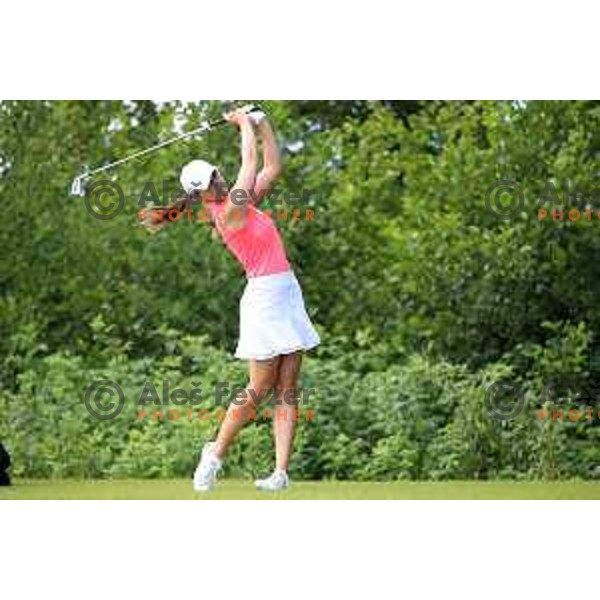 Katja Pogacar, Slovenian Ladies European Tour player hosted tournament at Cubo golf course, Smlednik, Slovenia on July 19 , 2020