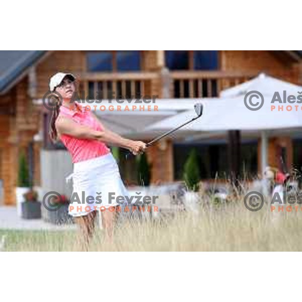 Katja Pogacar, Slovenian Ladies European Tour player hosted tournament at Cubo golf course, Smlednik, Slovenia on July 19 , 2020