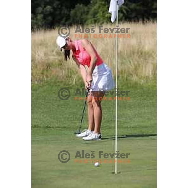 Katja Pogacar, Slovenian Ladies European Tour player hosted tournament at Cubo golf course, Smlednik, Slovenia on July 19 , 2020