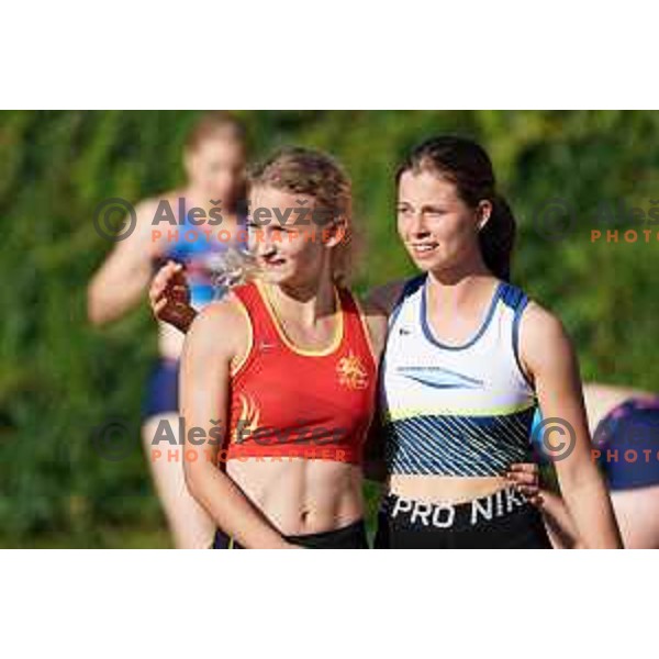 competes at Slovenian Athletics Championship in Celje, Slovenia on July 25, 2020
