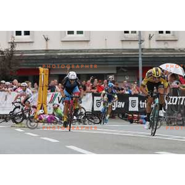 Olav Kooij (Jumbo-Visma, NED) , winner of Cycling Grand Prix of Kranj in Kranj, Slovenia on July 26, 2020