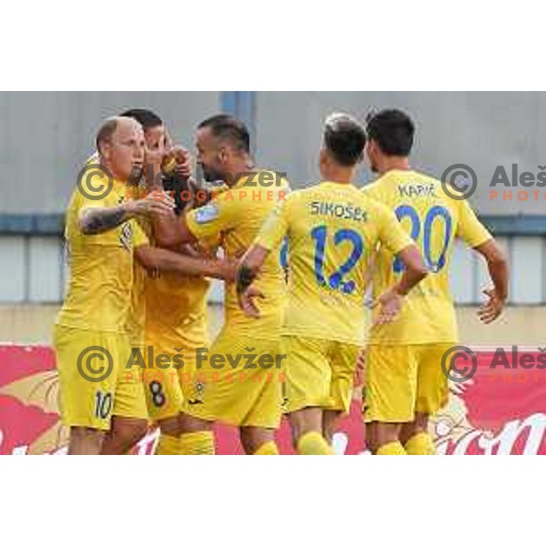 Kolobaric in action during Prva Liga Telekom Slovenije 2020-2021 football match between Domzale and Bravo in Domzale, Slovenia on August 22, 2020