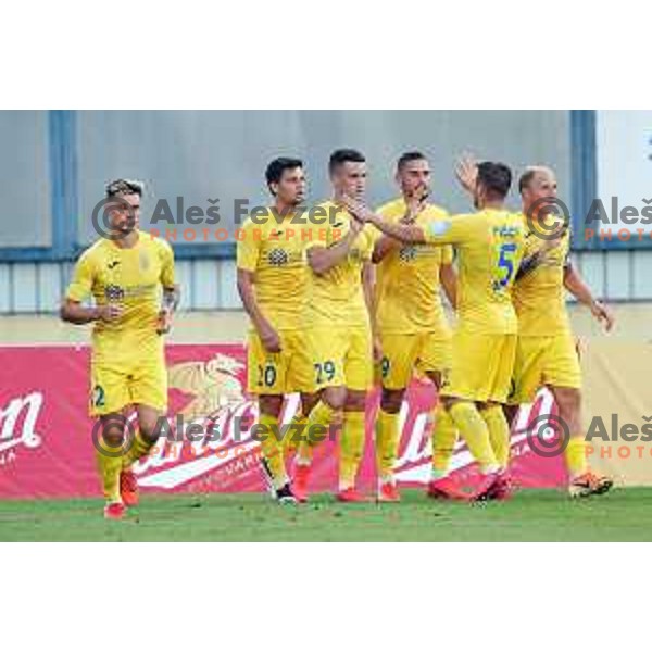 in action during Prva Liga Telekom Slovenije 2020-2021 football match between Domzale and Bravo in Domzale, Slovenia on August 22, 2020