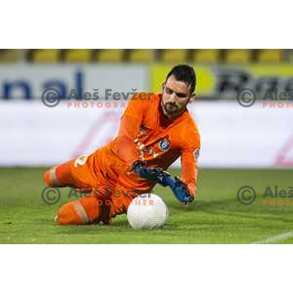 Matjaz Rozman in action during Prva liga Telekom Slovenije football match between Celje and Mura in Arena z’dezele, Celje, Slovenia on August 22, 2020