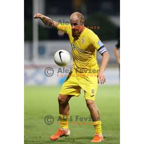 in action during Prva Liga Telekom Slovenije 2020-2021 football match between Domzale and Bravo in Domzale, Slovenia on August 22, 2020