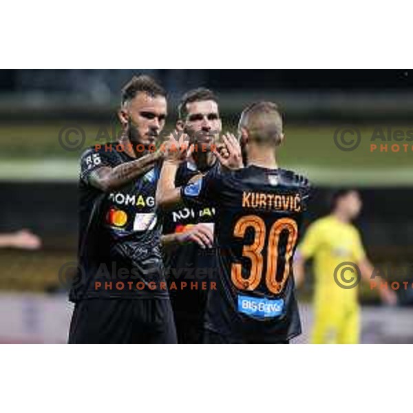 in action during Prva Liga Telekom Slovenije 2020-2021 football match between Domzale and Bravo in Domzale, Slovenia on August 22, 2020