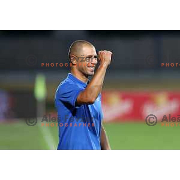 Dejan Grabic during Prva Liga Telekom Slovenije 2020-2021 football match between Domzale and Bravo in Domzale, Slovenia on August 22, 2020