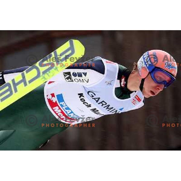 Martin Koch (AUT) at last ski flying competiton on Planica Flying Hill (215 Meters) in season 2007-2008. Planica, Slovenia 16.3.2008. Photo by Ales Fevzer 